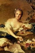 Portrait of Anne Henriette of France Jean Marc Nattier
